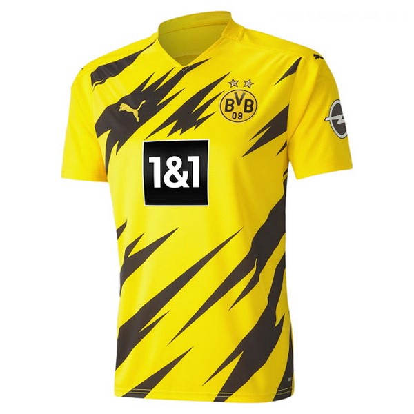 Tailandia Camiseta Borussia Dortmund 1ª 2020-2021 Amarillo